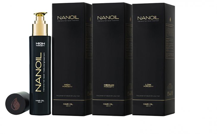 за коса със средна порьозност